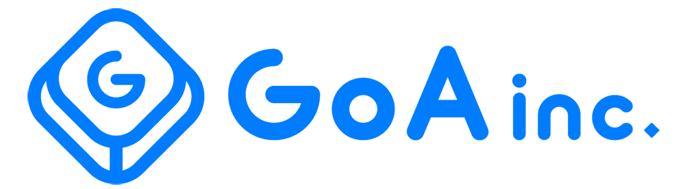 ホームページ制作会社GoAのフッターロゴ